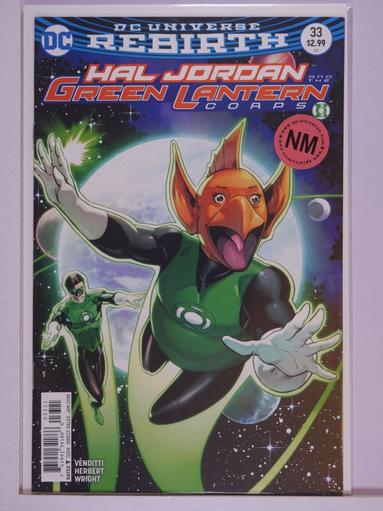 HAL JORDAN AND THE GREEN LANTERN CORPS (2016) Volume 1: # 0033 NM