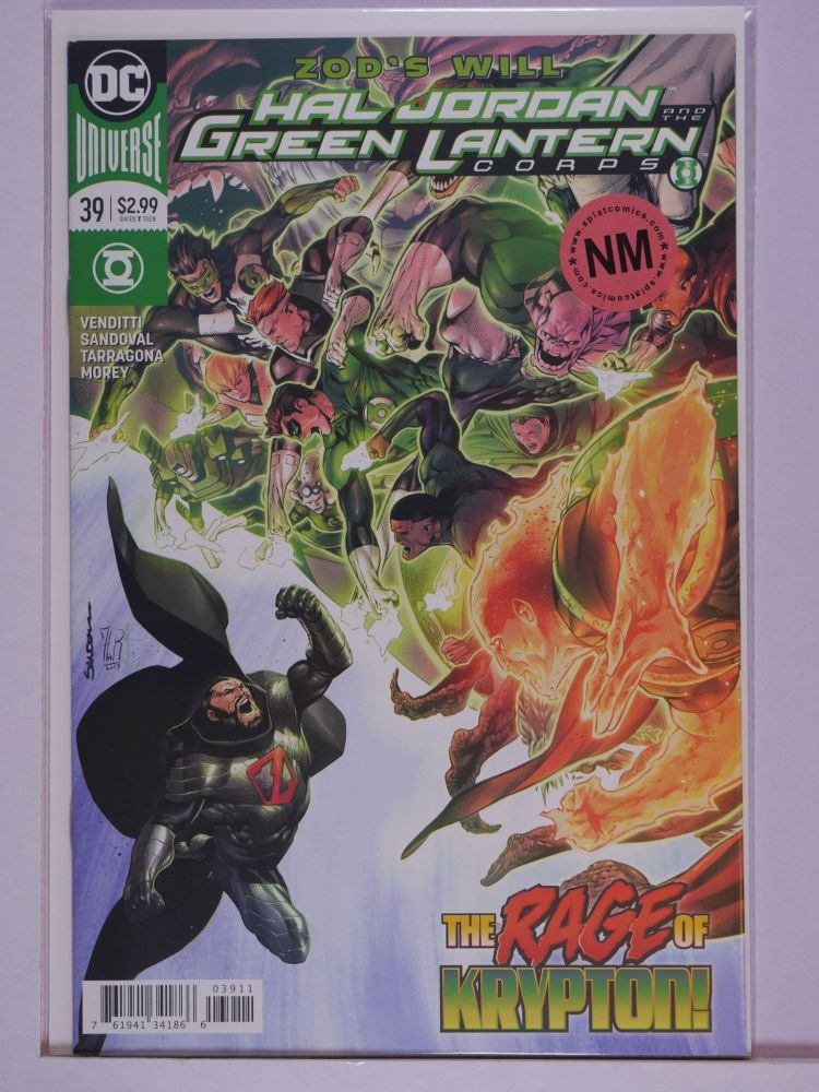 HAL JORDAN AND THE GREEN LANTERN CORPS (2016) Volume 1: # 0039 NM