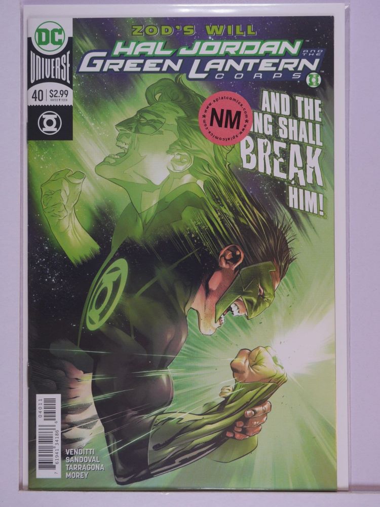 HAL JORDAN AND THE GREEN LANTERN CORPS (2016) Volume 1: # 0040 NM