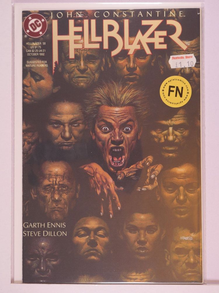 HELLBLAZER (1988) Volume 1: # 0058 FN