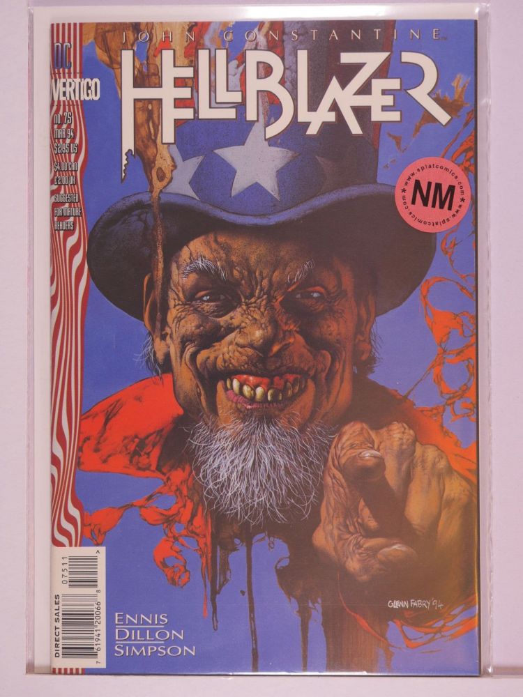 HELLBLAZER (1988) Volume 1: # 0075 NM