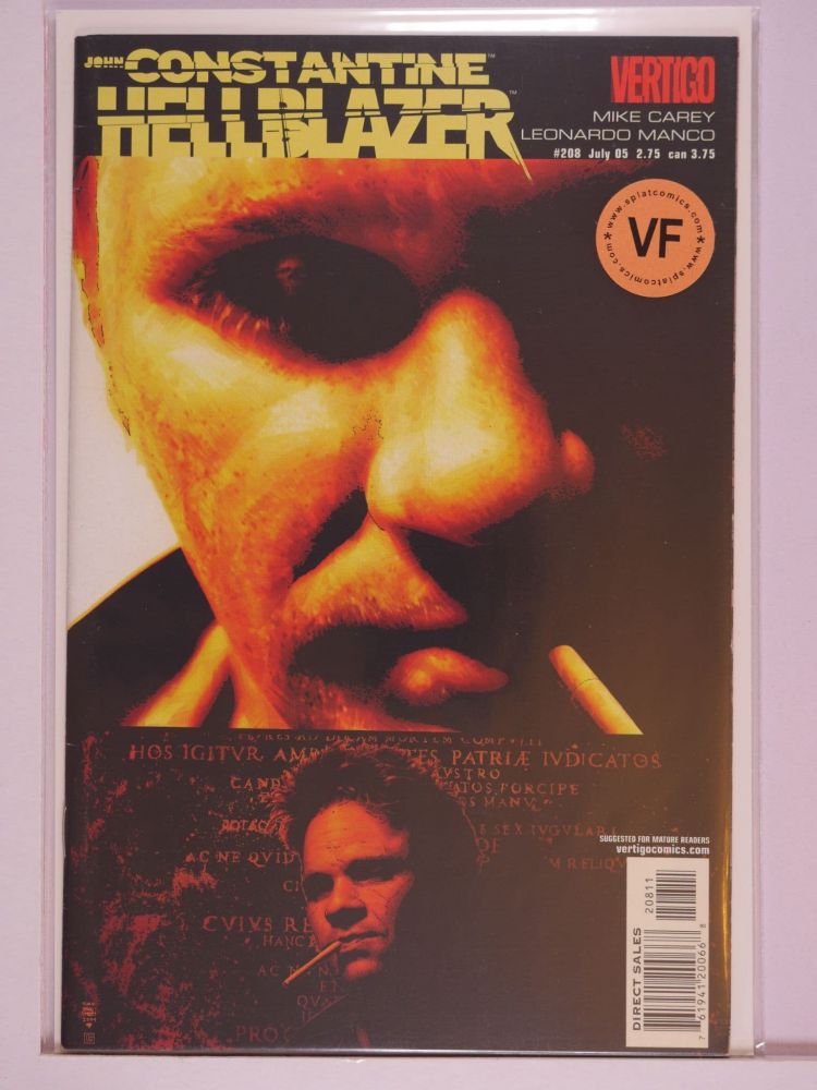 HELLBLAZER (1988) Volume 1: # 0208 VF