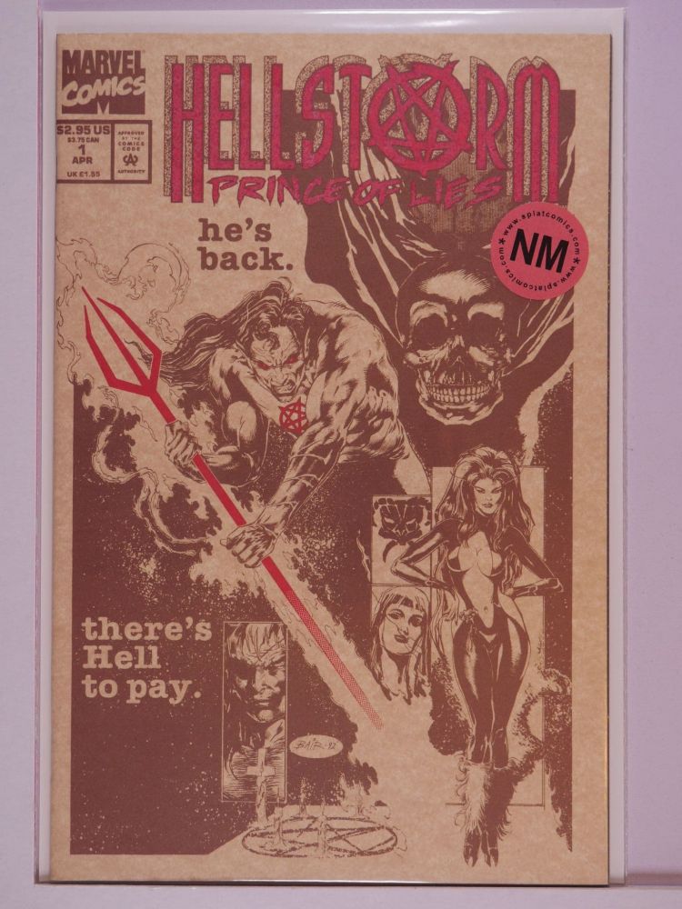 HELLSTORM PRINCE OF LIES (1993) Volume 1: # 0001 NM