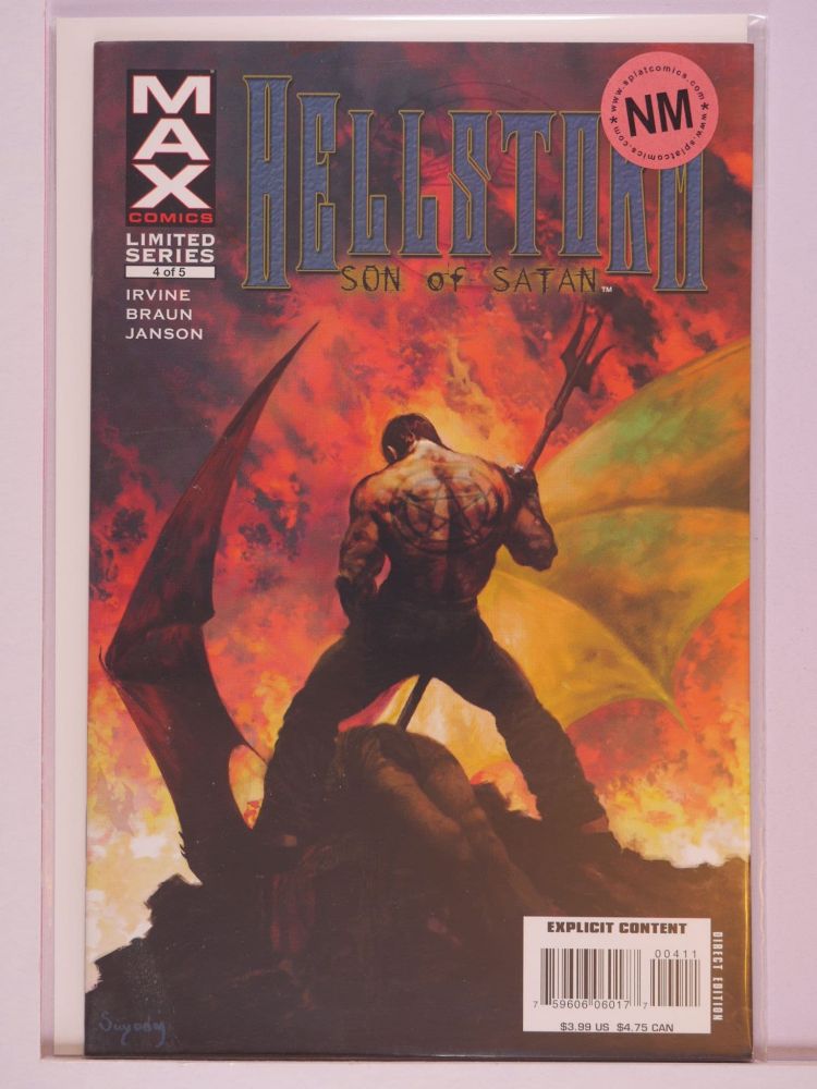 HELLSTORM SON OF SATAN (2006) Volume 1: # 0004 NM