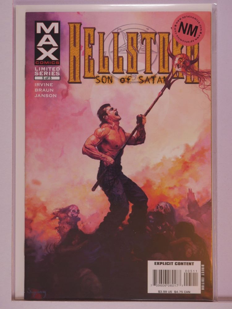 HELLSTORM SON OF SATAN (2006) Volume 1: # 0005 NM