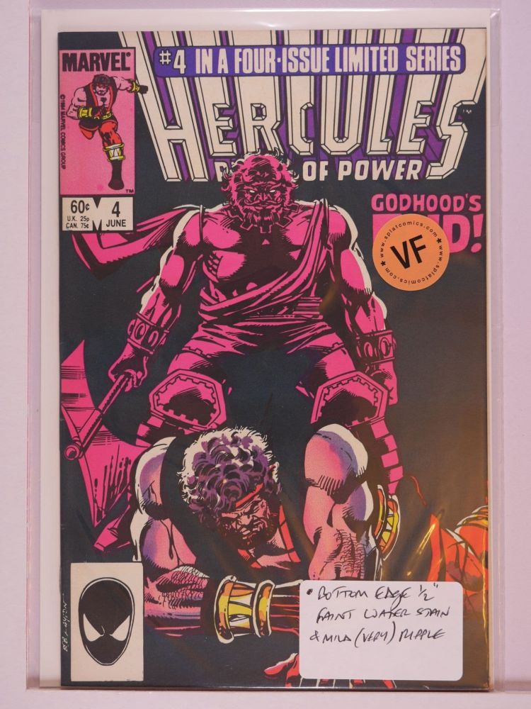 HERCULES PRINCE OF POWER (1984) Volume 2: # 0004 VF