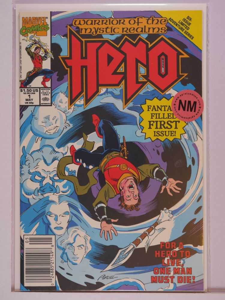 HERO WARRIOR OF THE MYSTIC REALMS (1990) Volume 1: # 0001 NM