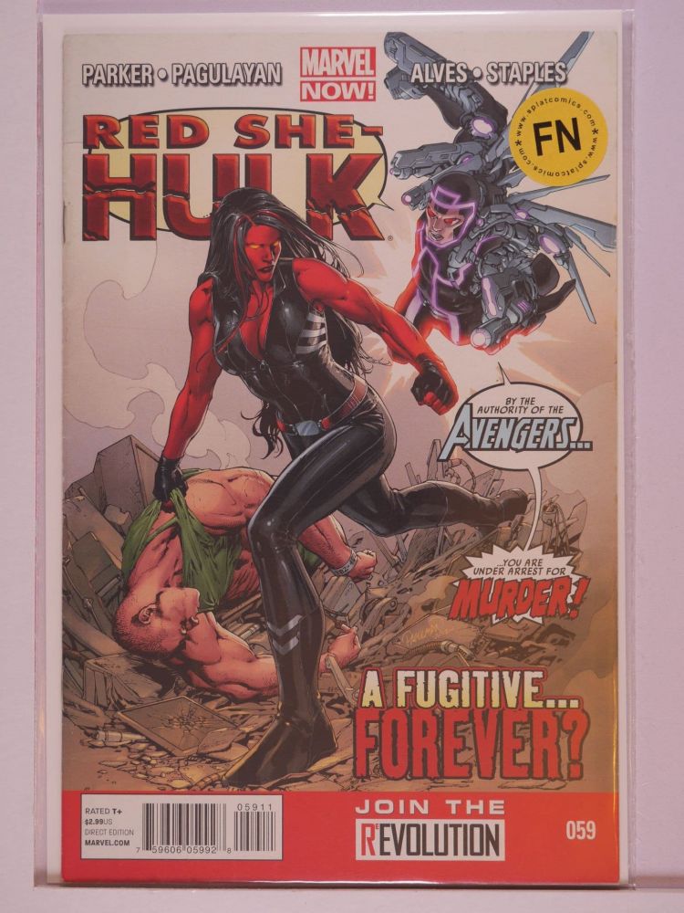 HULK (2008) Volume 1: # 0059 FN RED SHE HULK