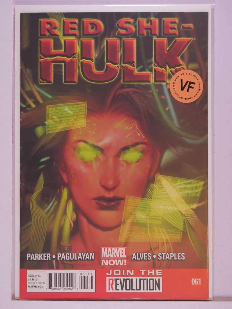 HULK (2008) Volume 1: # 0061 VF RED SHE HULK