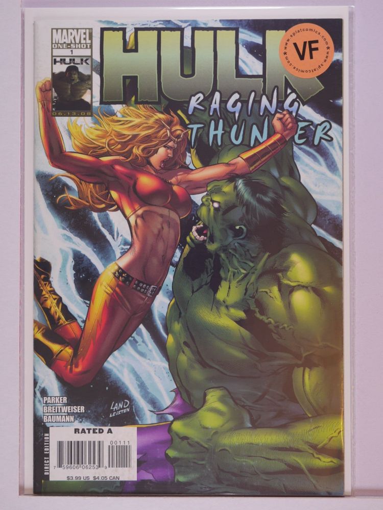 HULK RAGING THUNDER (2008) Volume 1: # 0001 VF