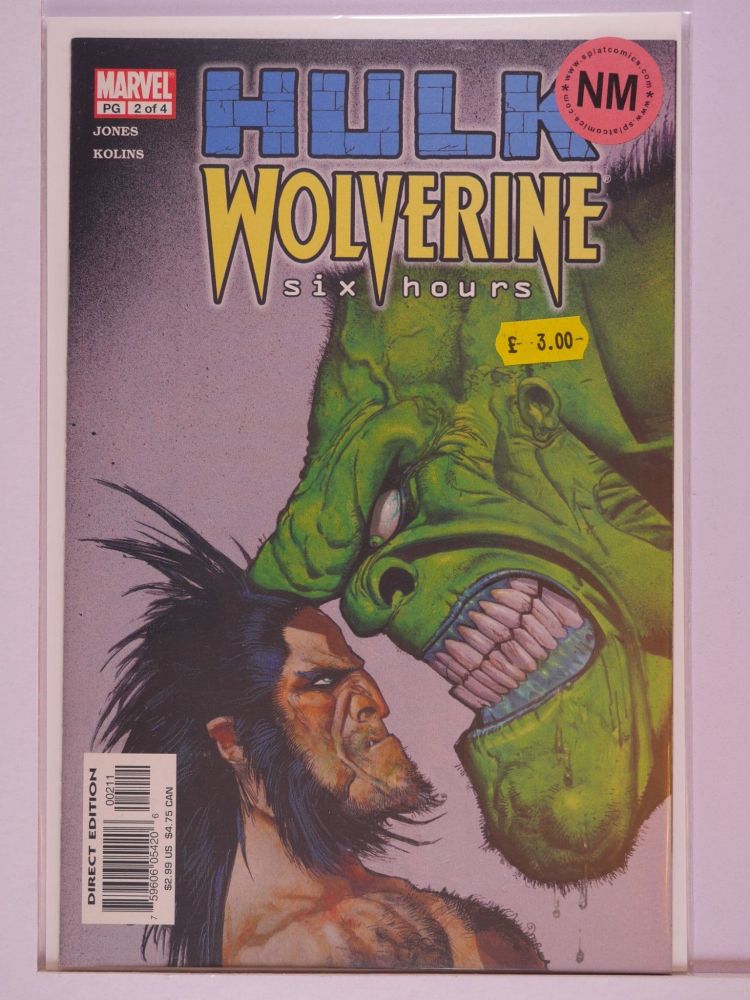 HULK WOLVERINE SIX HOURS (2003) Volume 1: # 0002 NM