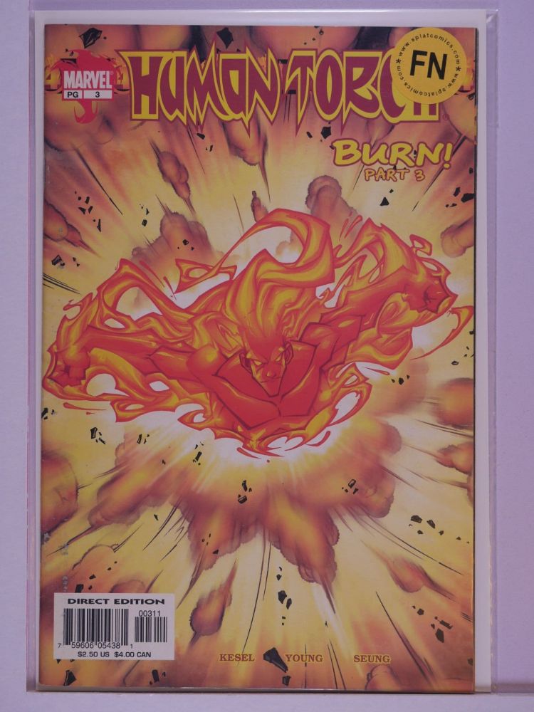 HUMAN TORCH (2003) Volume 2: # 0003 FN