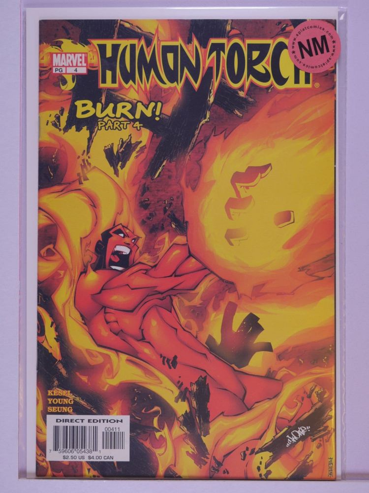 HUMAN TORCH (2003) Volume 2: # 0004 NM