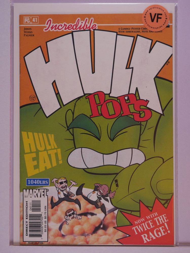 INCREDIBLE HULK (1999) Volume 2: # 0041 VF