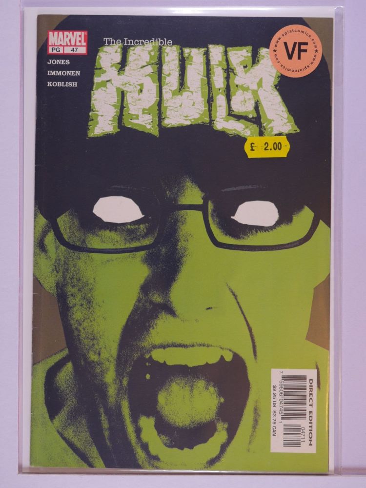 INCREDIBLE HULK (1999) Volume 2: # 0047 VF