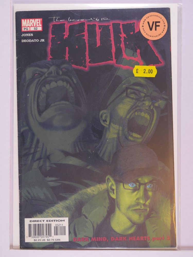 INCREDIBLE HULK (1999) Volume 2: # 0052 VF