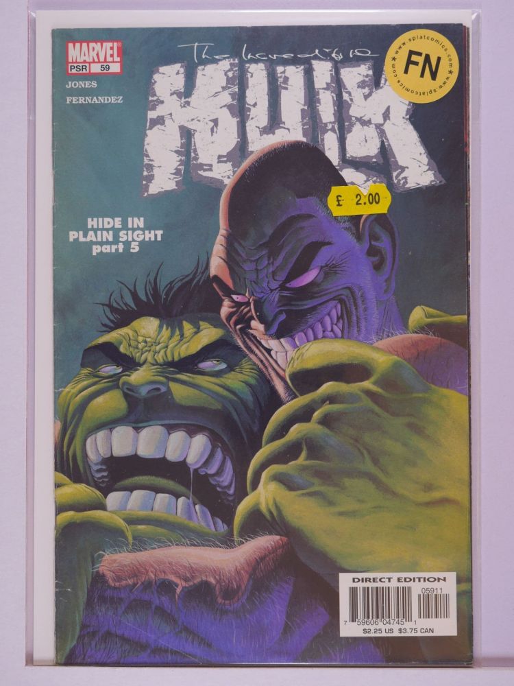 INCREDIBLE HULK (1999) Volume 2: # 0059 FN