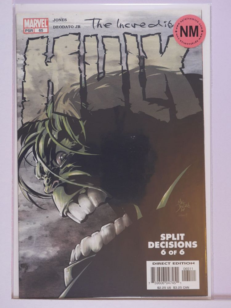 INCREDIBLE HULK (1999) Volume 2: # 0065 NM