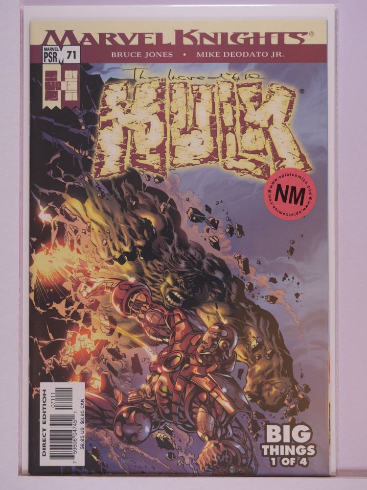 INCREDIBLE HULK (1999) Volume 2: # 0071 NM