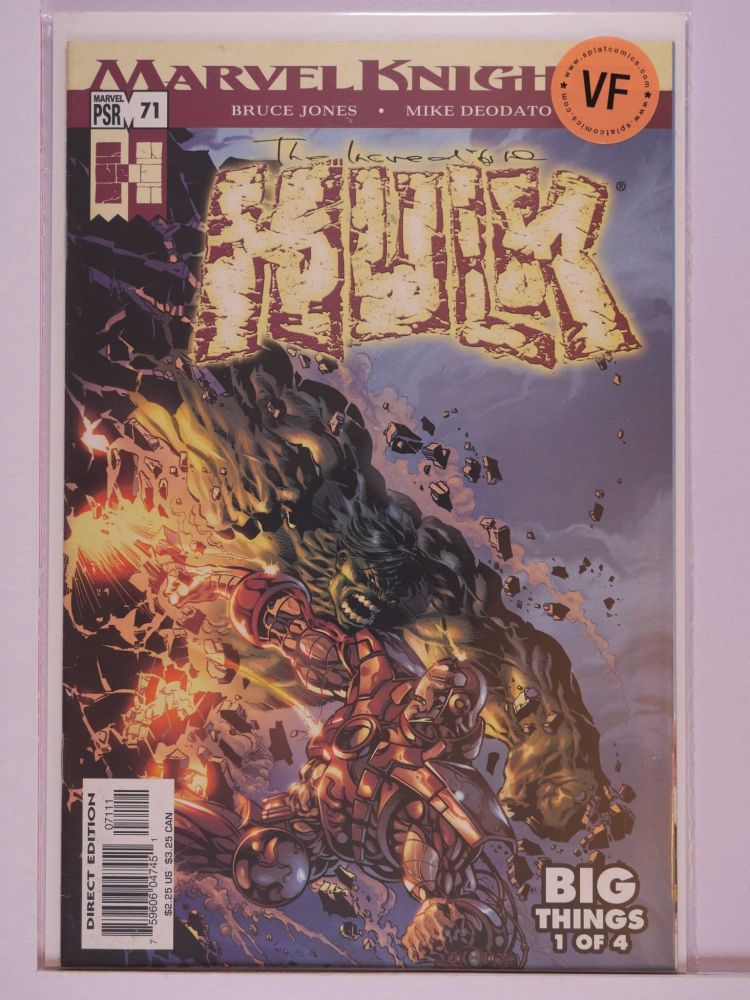 INCREDIBLE HULK (1999) Volume 2: # 0071 VF