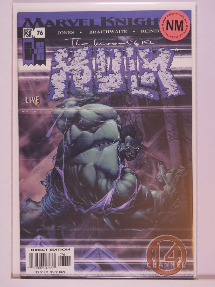 INCREDIBLE HULK (1999) Volume 2: # 0076 NM