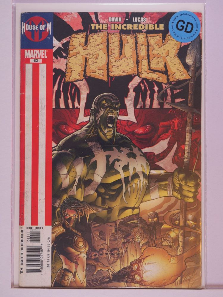 INCREDIBLE HULK (1999) Volume 2: # 0083 GD