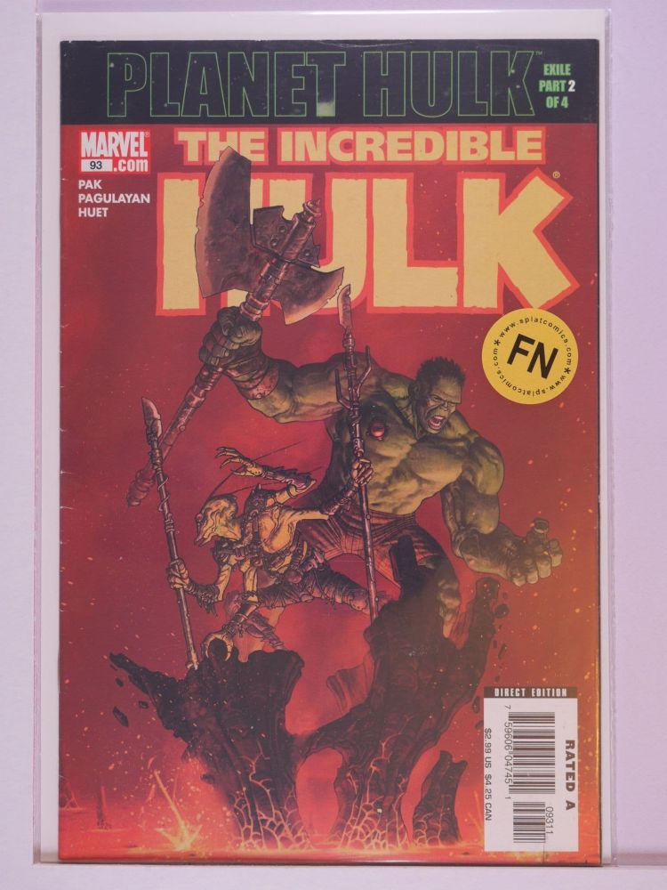 INCREDIBLE HULK (1999) Volume 2: # 0093 FN