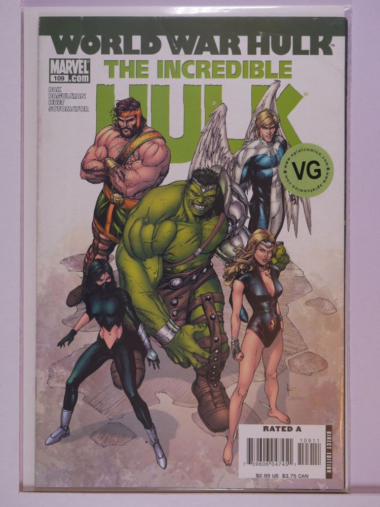 INCREDIBLE HULK (1999) Volume 2: # 0109 VG