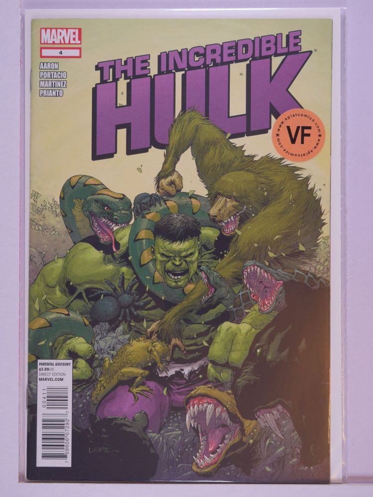 INCREDIBLE HULK (2010) Volume 3: # 0004 VF