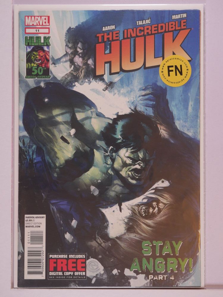 INCREDIBLE HULK (2010) Volume 3: # 0011 VF