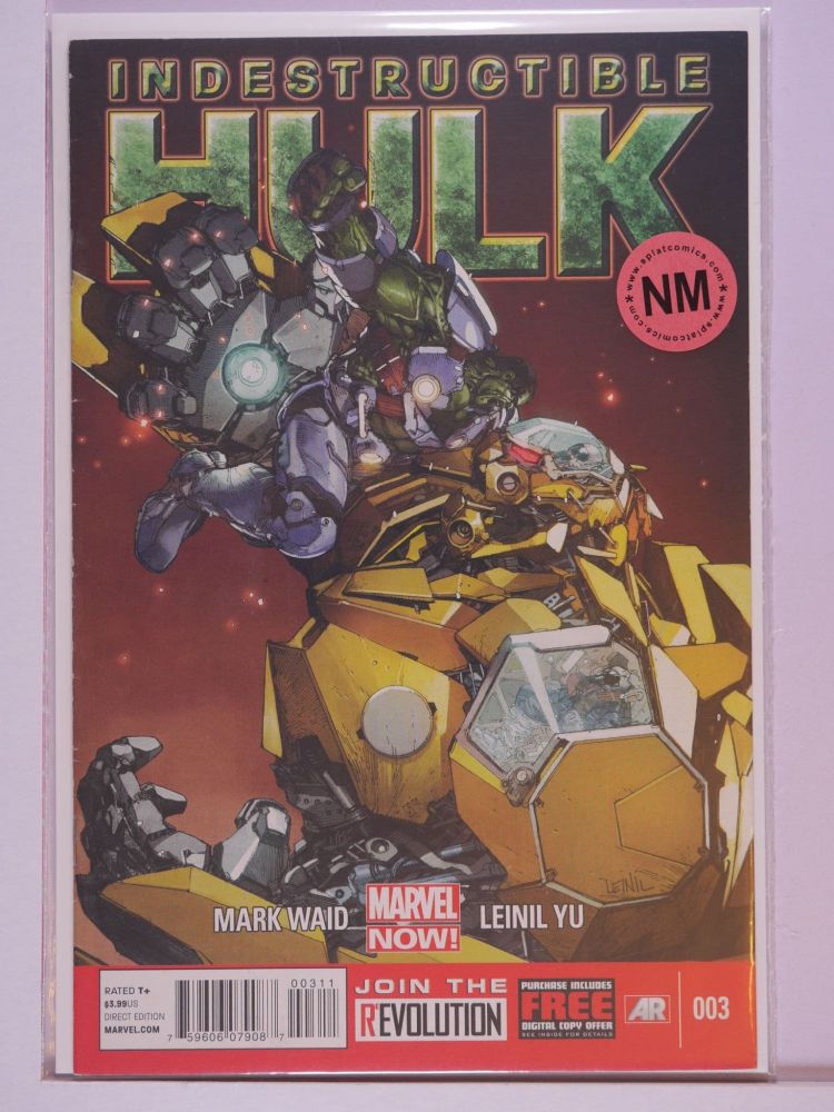 INDESTRUCTIBLE HULK (2013) Volume 1: # 0003 NM