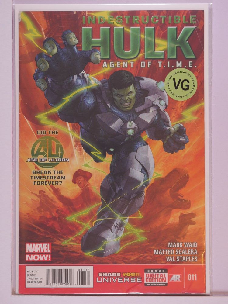 INDESTRUCTIBLE HULK (2013) Volume 1: # 0011 VG