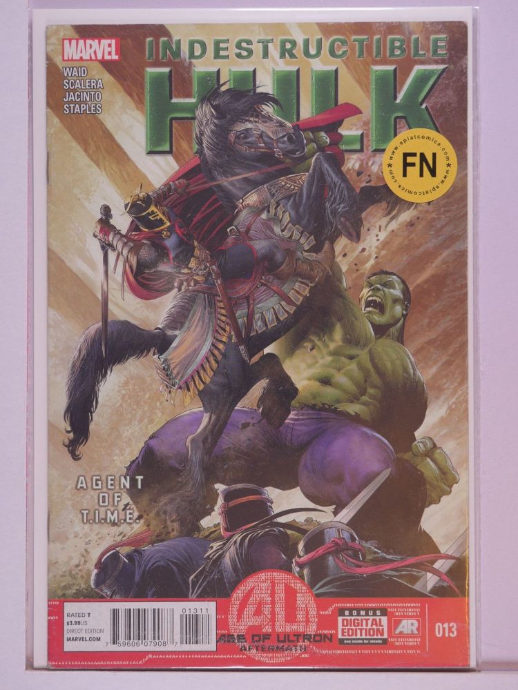 INDESTRUCTIBLE HULK (2013) Volume 1: # 0013 FN