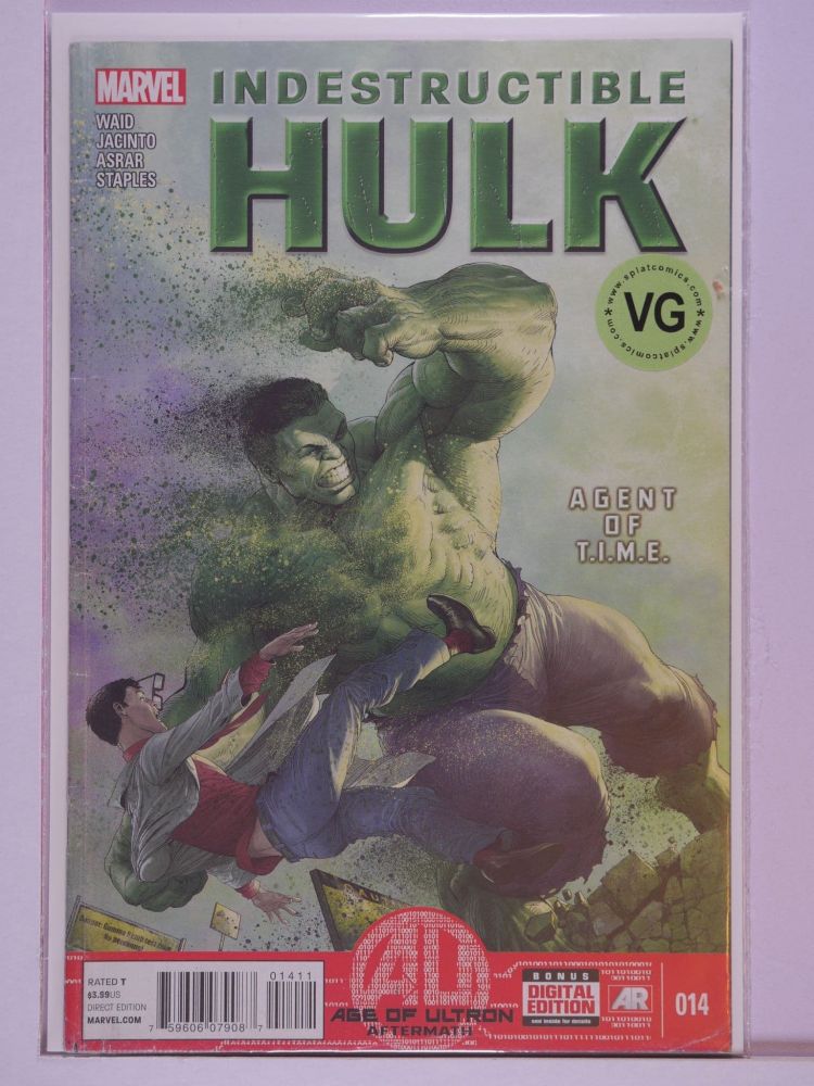 INDESTRUCTIBLE HULK (2013) Volume 1: # 0014 VG