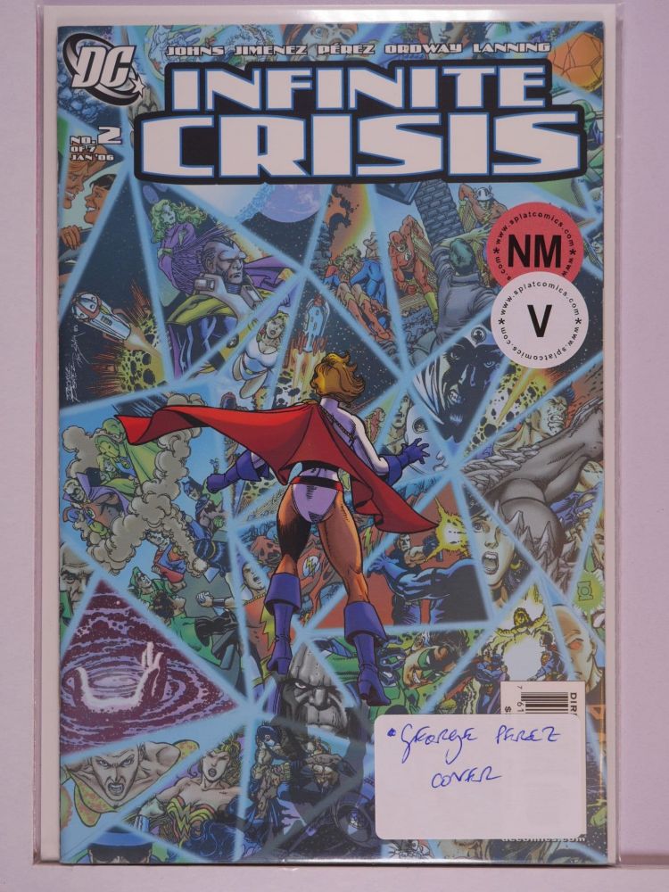 INFINITE CRISIS (2006) Volume 1: # 0002 NM GEROGE PEREZ COVER VARIANT