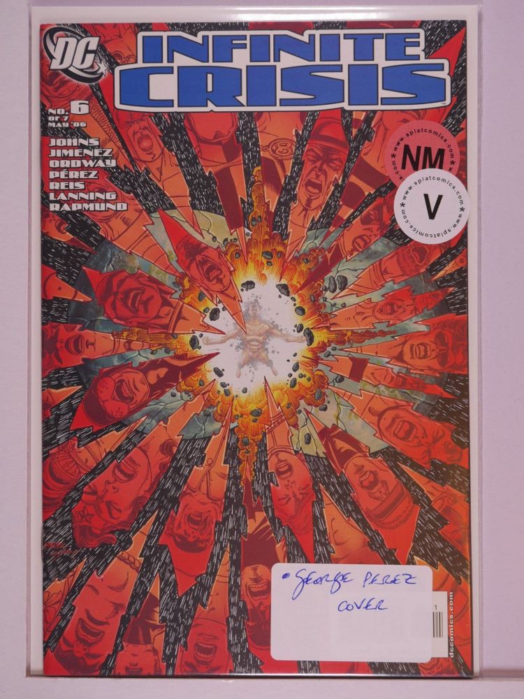 INFINITE CRISIS (2006) Volume 1: # 0006 NM GEORGE PEREZ COVER VARIANT