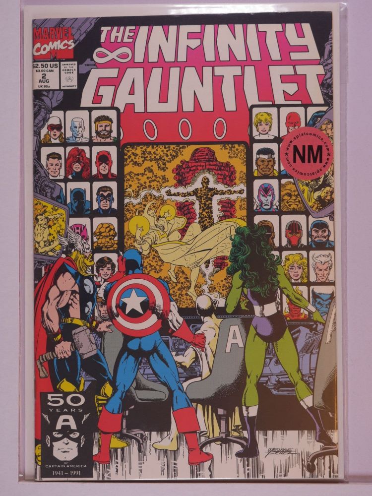 INFINITY GAUNTLET (1991) Volume 1: # 0002 NM