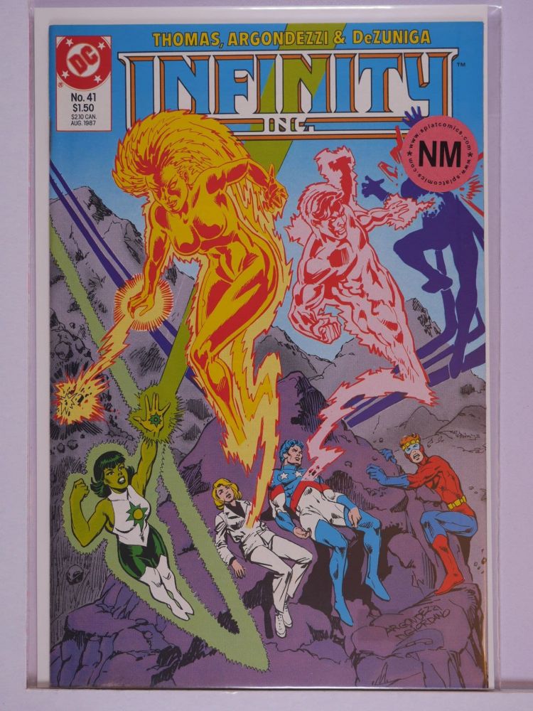 INFINITY INC (1984) Volume 1: # 0041 NM