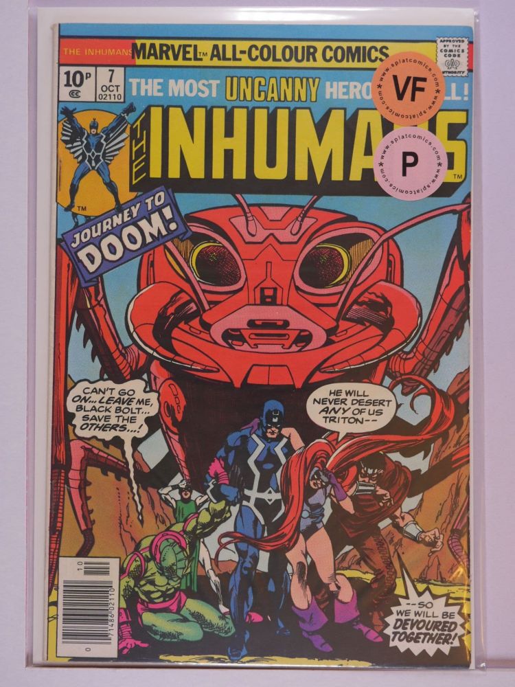 INHUMANS (1975) Volume 1: # 0007 VF PENCE