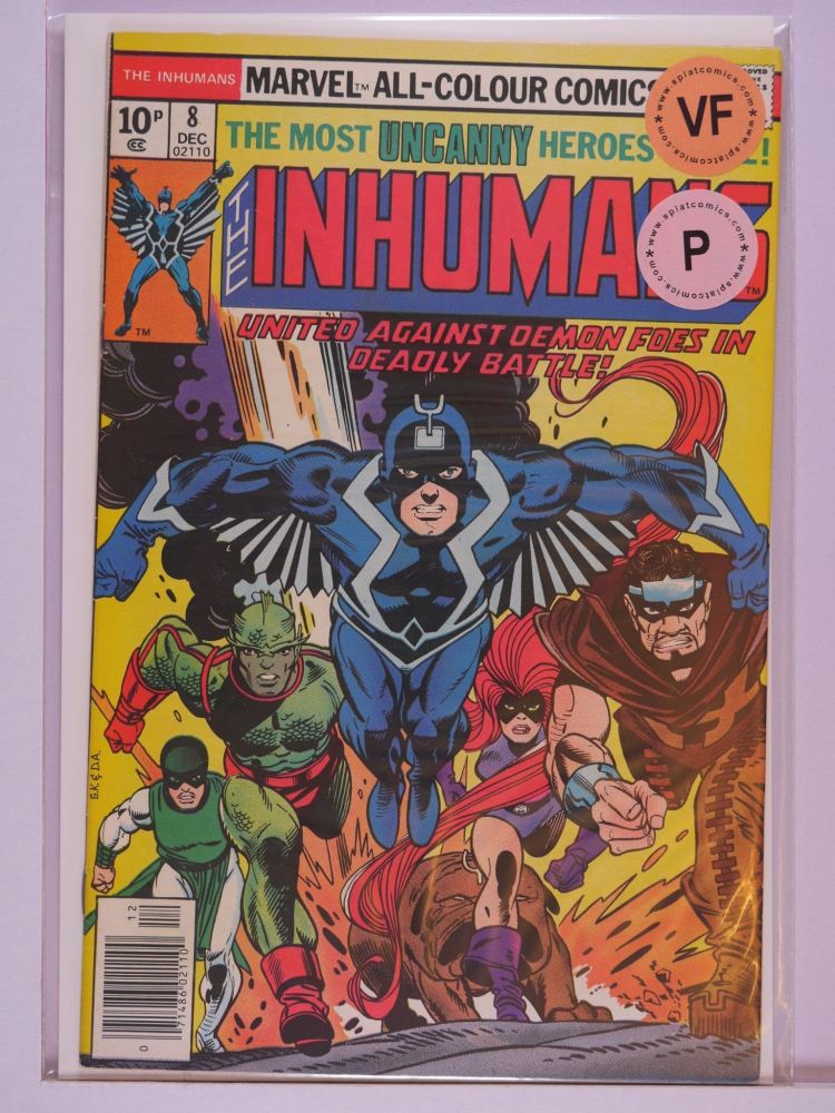 INHUMANS (1975) Volume 1: # 0008 VF PENCE