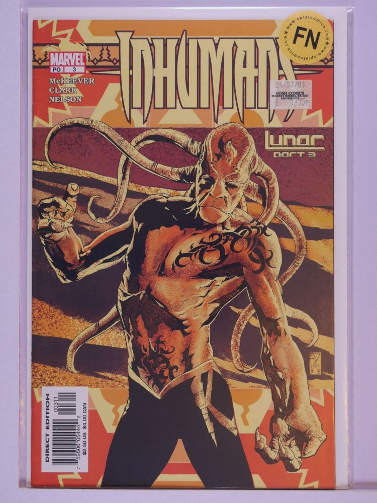 INHUMANS (2003) Volume 6: # 0003 FN