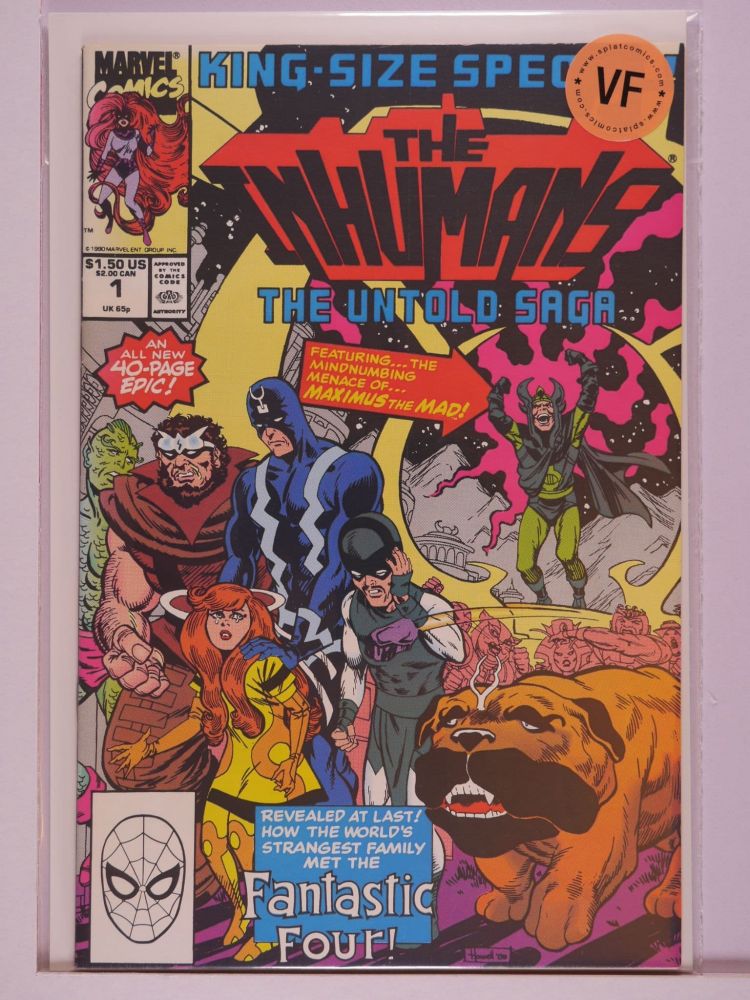 INHUMANS THE UNTOLD SAGA (1990) Volume 1: # 0001 VF