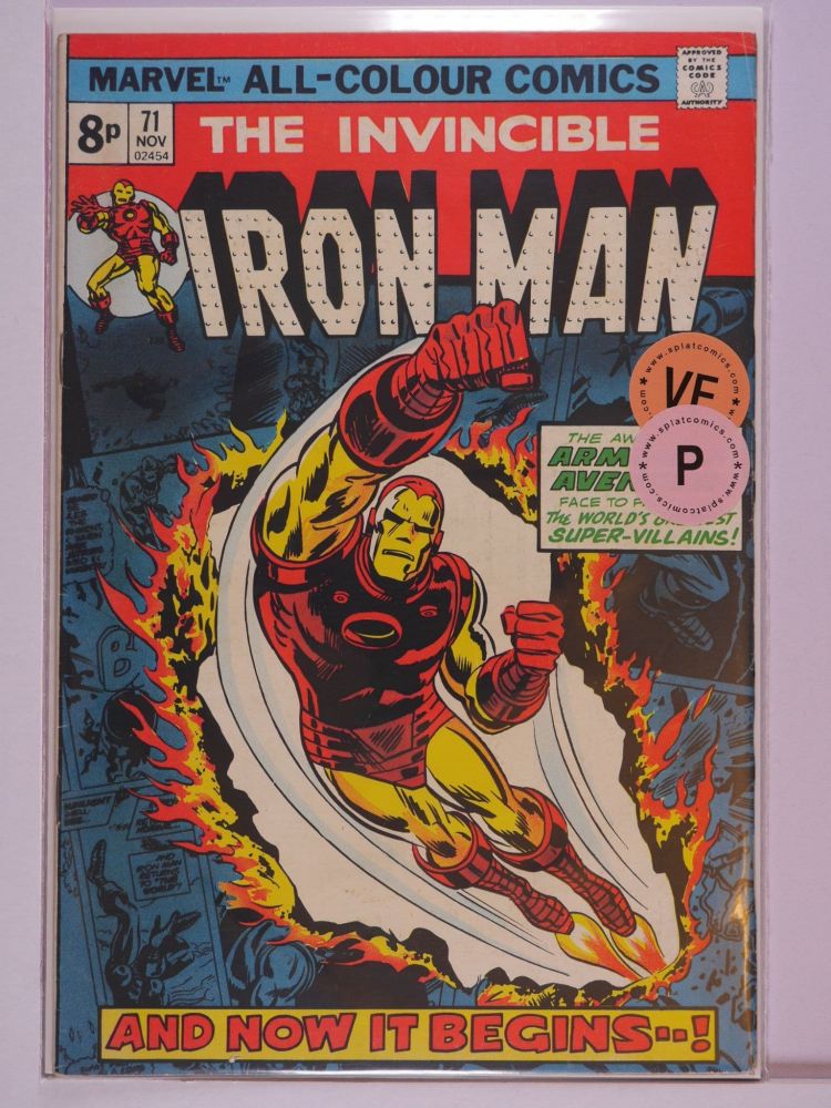 IRON MAN (1968) Volume 1: # 0071 VF PENCE