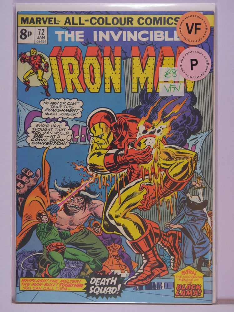 IRON MAN (1968) Volume 1: # 0072 VF PENCE