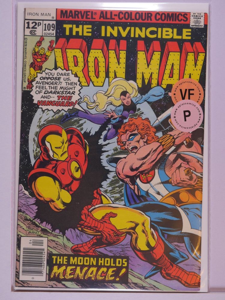 IRON MAN (1968) Volume 1: # 0109 VF PENCE