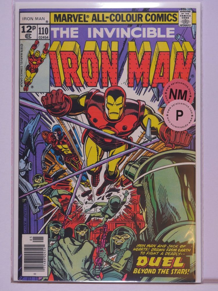 IRON MAN (1968) Volume 1: # 0110 NM PENCE