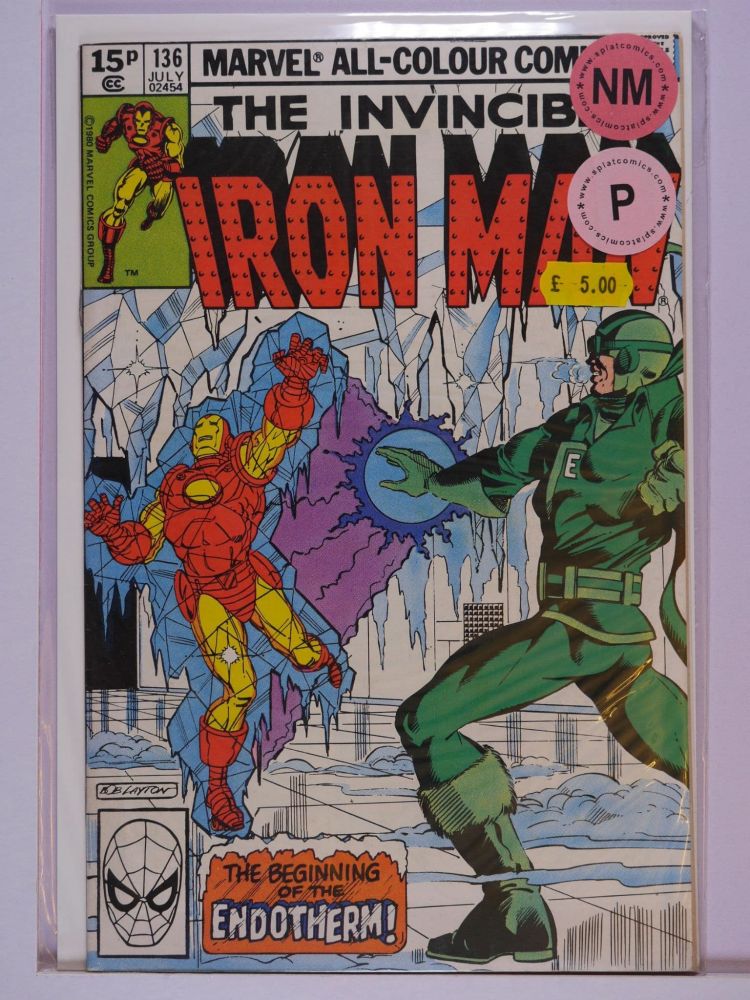 IRON MAN (1968) Volume 1: # 0136 NM PENCE