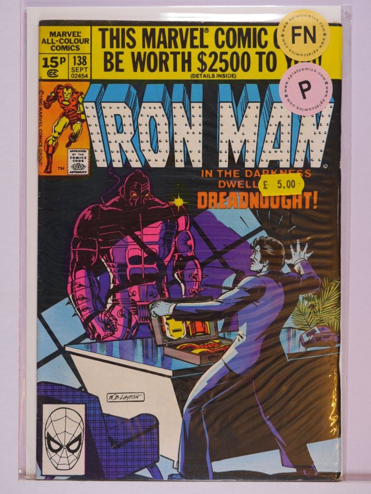 IRON MAN (1968) Volume 1: # 0138 FN PENCE