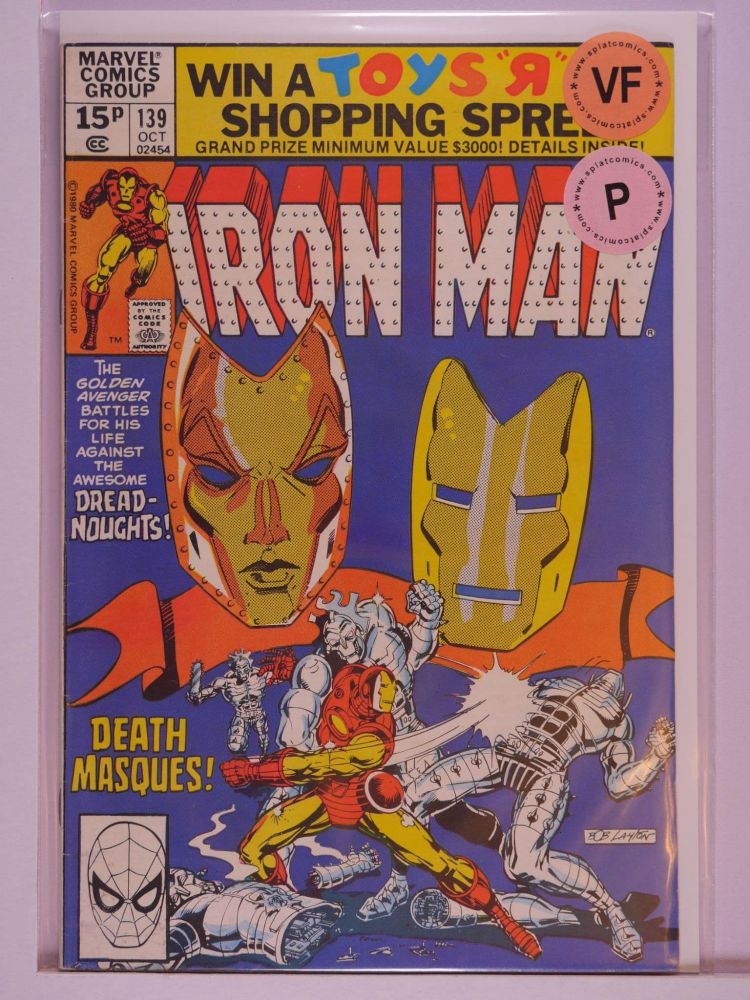 IRON MAN (1968) Volume 1: # 0139 VF PENCE