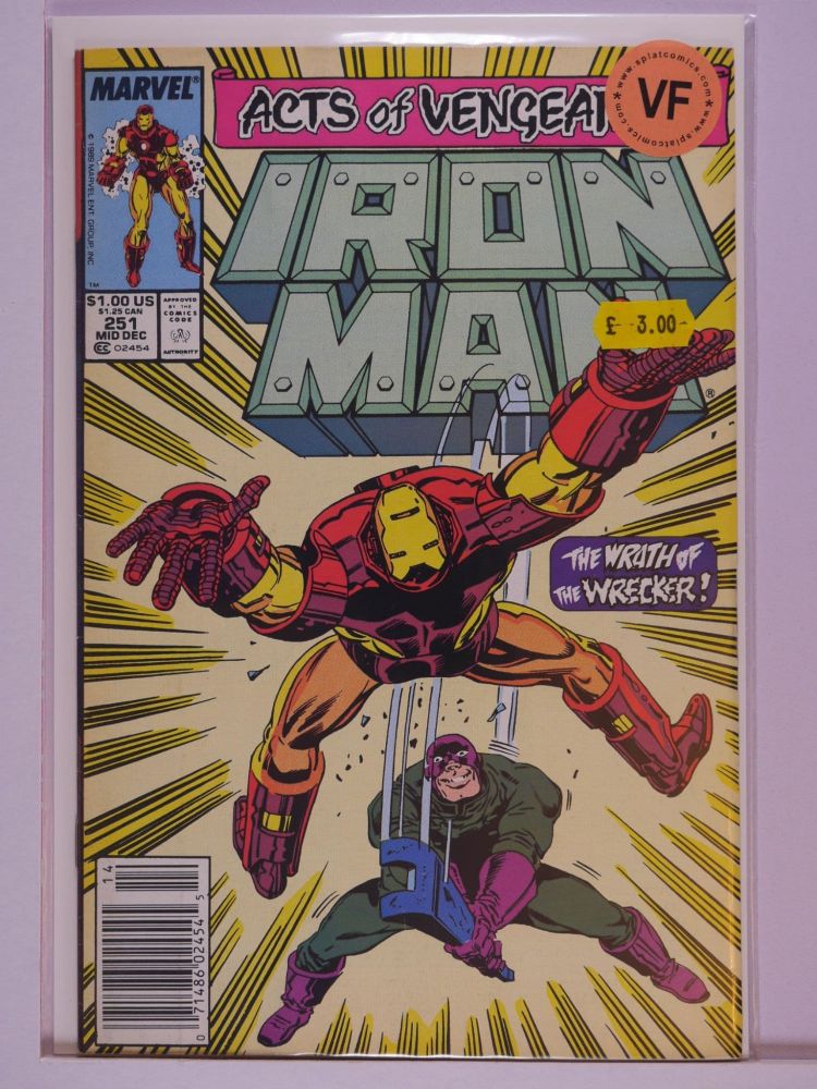 IRON MAN (1968) Volume 1: # 0251 VF